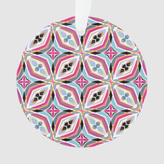 Einzigartiges Musterdesign Ornament (Vorderseite)