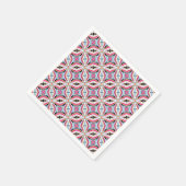 Einzigartiges Musterdesign Serviette (Ecke)
