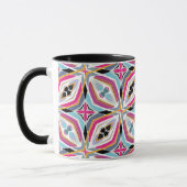 Einzigartiges Musterdesign Tasse (Links)