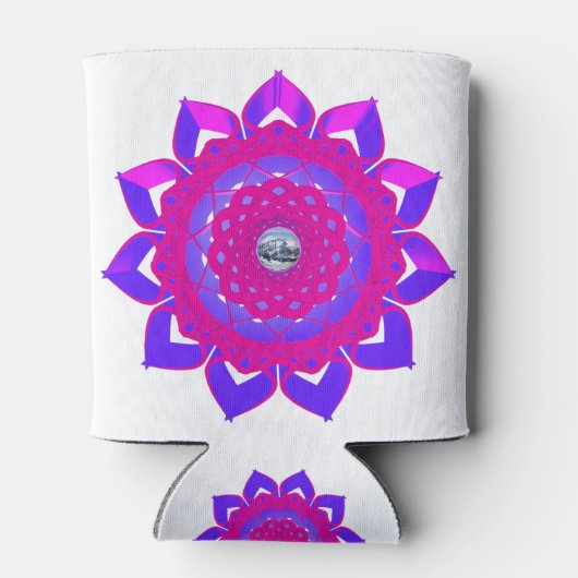 Einzigartiges mystisches Design Dosenkühler (Rückseite)