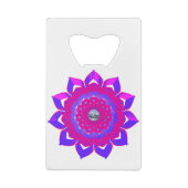 Einzigartiges mystisches Design Geldbeutel Flaschenöffner (Rückseite)