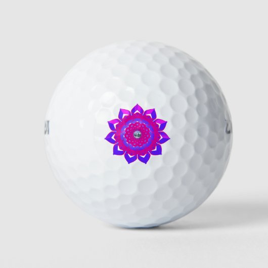 Einzigartiges mystisches Design Golfball (Vorderseite)