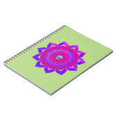 Einzigartiges mystisches Design Notizblock (Linke Seite)