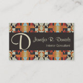 Einzigartiges Native Amerikanische Ureinwohner Tri Visitenkarte (Vorderseite)