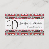 Einzigartiges Native Amerikanische Ureinwohner Tri Visitenkarte (Vorderseite)