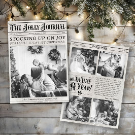 Einzigartiges Newspaper Foto Babys 1. Weihnachten