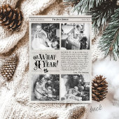 Einzigartiges Newspaper Foto Babys 1. Weihnachten