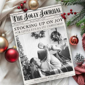 Einzigartiges Newspaper Foto Babys 1. Weihnachten