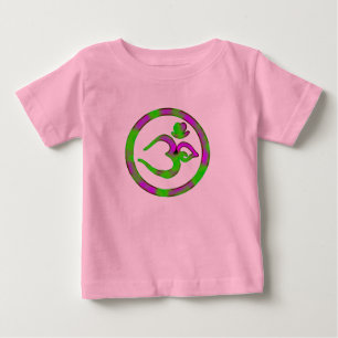 Einzigartiges Om-Symbol - Baby-Yoga-Kleidung Baby T-shirt