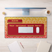 Einzigartiges Orange Cool Retro Gaming