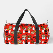 Einzigartiges Orange New Baby Geschenk Duffle Bag (Rückseite)