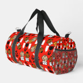 Einzigartiges Orange New Baby Geschenk Duffle Bag (Rechte Ecke)