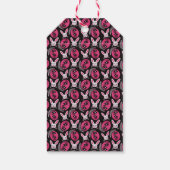 Einzigartiges Ostermuster Geschenkanhänger (Rückseite)