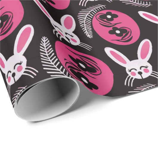 Einzigartiges Ostermuster Geschenkpapier (Rolleneckpunkt)