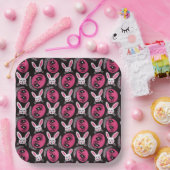 Einzigartiges Ostermuster Pappteller (Party)