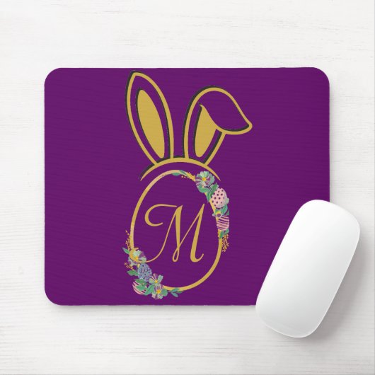 Einzigartiges Ostersonnenmonogramm Mousepad (Mit Mouse)