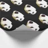Einzigartiges Panda Wrapping Paper Geschenkpapier (Ecke)