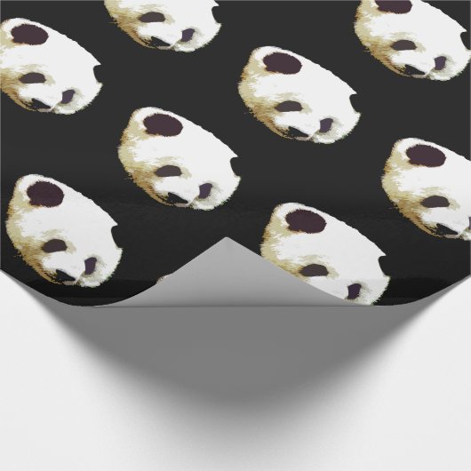 Einzigartiges Panda Wrapping Paper Geschenkpapier (Ecke)