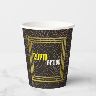 Einzigartiges Papier-Cup-Design für Trinkbehälter  Pappbecher