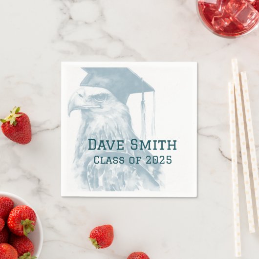 Einzigartiges Papier für den Abschluss Napkin Serviette (Beispiel)