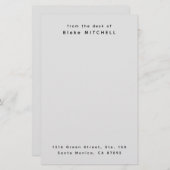 Einzigartiges Papier für die Standardebene (Vorne/Hinten)