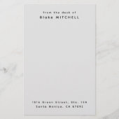 Einzigartiges Papier für die Standardebene (Vorderseite)