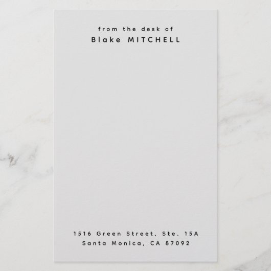 Einzigartiges Papier für die Standardebene (Vorderseite)