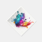 Einzigartiges Papier Napkins Serviette (Ecke)