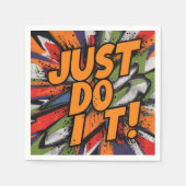 Einzigartiges Papier Napkins Serviette (Vorderseite)