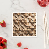 Einzigartiges Papier-Servietten-Design" "Moderne P Serviette (Beispiel)