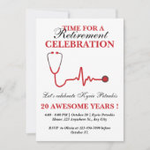 Einzigartiges Party für Krankenpfleger oder Kranke Einladung (Vorderseite)