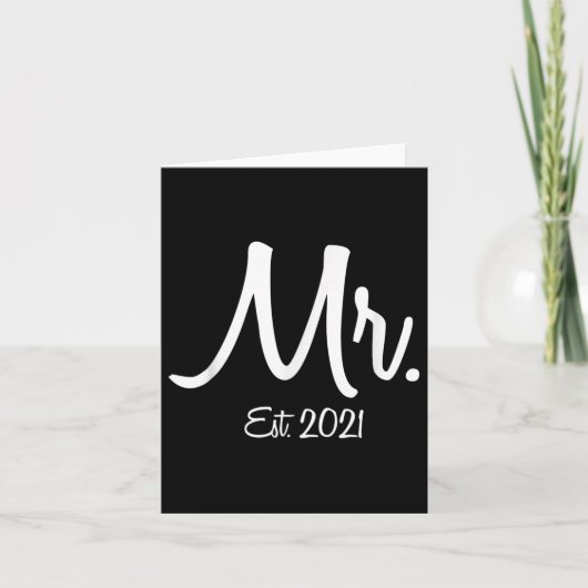 Einzigartiges passendes Hochzeitsgeschenk für Brid Karte (Vorderseite)