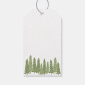 Einzigartiges Personalisiertes Camp Geburtstag Pin Geschenkanhänger (Rückseite)