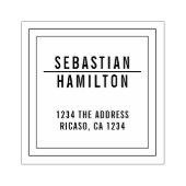 Einzigartiges personalisiertes gummistempel (Prägung)