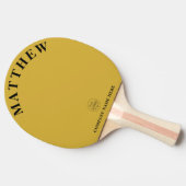 Einzigartiges Personalisiertes Ping Pong Paddle-Ge Tischtennis Schläger (Seitenansicht)