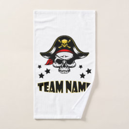 Einzigartiges Personalisiertes Piratenhandtuch Handtuch