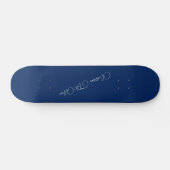 Einzigartiges personalisiertes Text-Skateboard-Ges Skateboard (Horizontal)