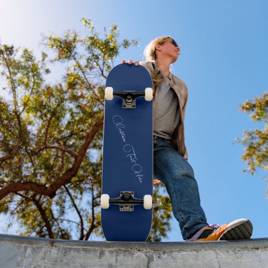 Einzigartiges personalisiertes Text-Skateboard-Ges Skateboard (Außenbereich 1)