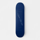 Einzigartiges personalisiertes Text-Skateboard-Ges Skateboard (Vorne)