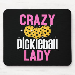 Einzigartiges Pickleball-Design für Frauen Mädchen Mousepad
