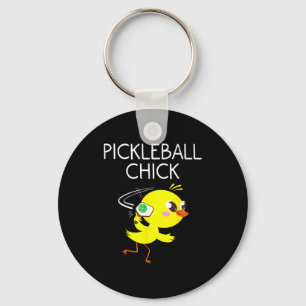 Einzigartiges Pickleball-Design für Frauen Mädchen Schlüsselanhänger