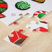 Einzigartiges Pickleball Holiday Geschenk Jigsaw P Puzzle (Seite)