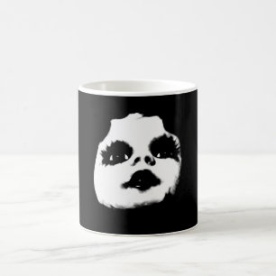 Einzigartiges Puppen-Gesicht Kaffeetasse