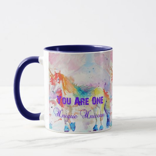 Einzigartiges Rainbow Tasse (Links)