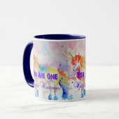 Einzigartiges Rainbow Tasse (Vorderseite Links)