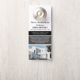 Einzigartiges Real Anwesen Open House Türhanger Türanhänger