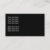 Einzigartiges Retro Automobil Visitenkarte (Rückseite)