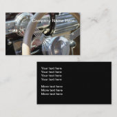 Einzigartiges Retro Automobil Visitenkarte (Vorne/Hinten)