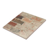 Einzigartiges Retro-Dekor aus Vintagen Ziegeln Nat Fliese (Seite)