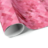 Einzigartiges rosa Geschenkpapier (Rolleneckpunkt)